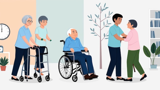 Insieme nella cura Supporto gestito per gli anziani e la comunità