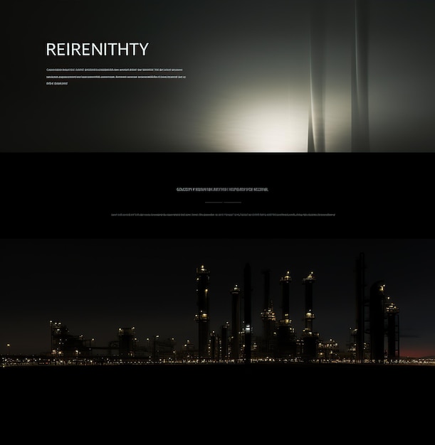 installazione leggera del layout della pagina web dal design minimalista