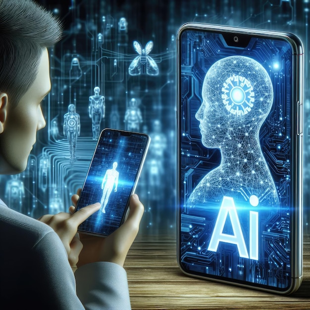 Intelligenza artificiale su mobile con AI generativa