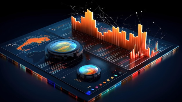 Intelligenza aziendale IT e analisi AI generate