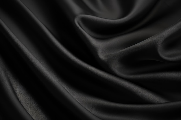 Interessanti profondità che esplorano l'affascinante consistenza del tessuto nero