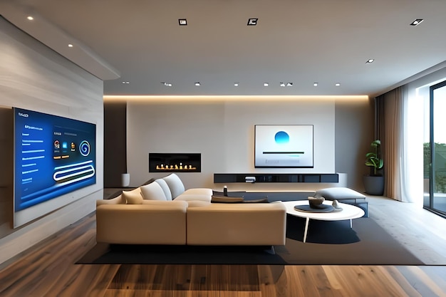 Interfaccia Smart Home con dispositivo di controllo