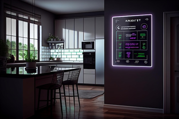 Interfaccia Smart Home con Realtà Aumentata di IOT Object Interior Design