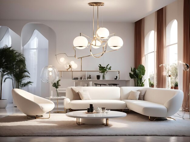 Interior design per la casa di lusso ai generativi