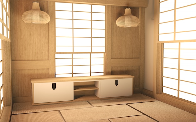 Interior Japan Room Design Japanese-