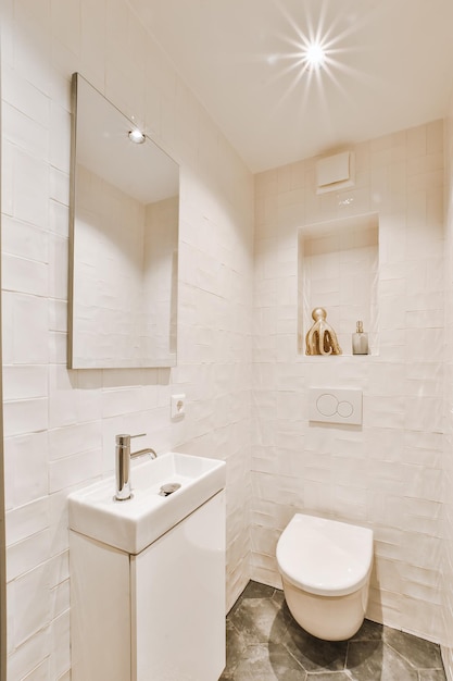 Interno del bagno a casa