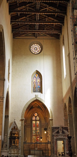 Interno del Duomo di Santa Maria del Fiore Firenze