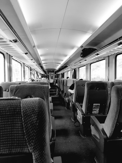 Interno del treno