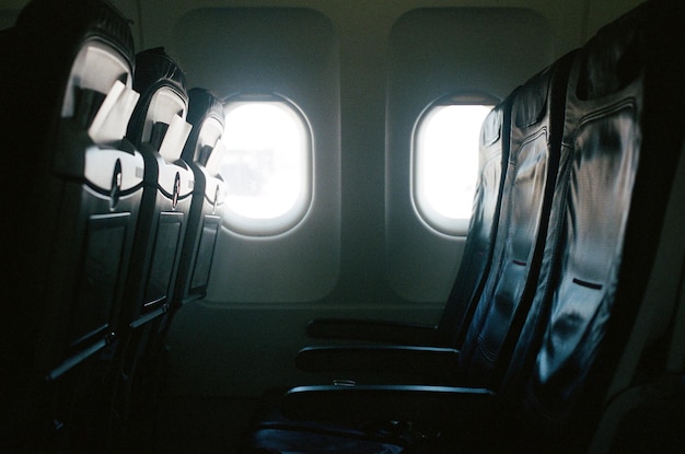 Interno dell'aereo