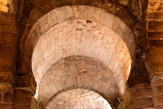 Interno dell'Eremo di Santa Maria di Melque Toledo Spagna