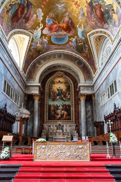 Interno della basilica di Esztergom in Ungheria