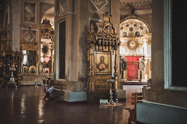 Interno della chiesa nella città di Arzamas 2316