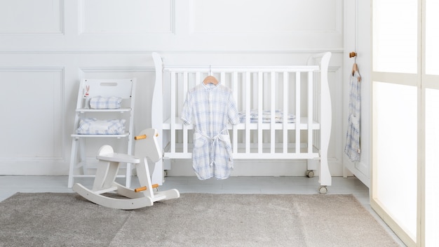 Interno della moderna baby room