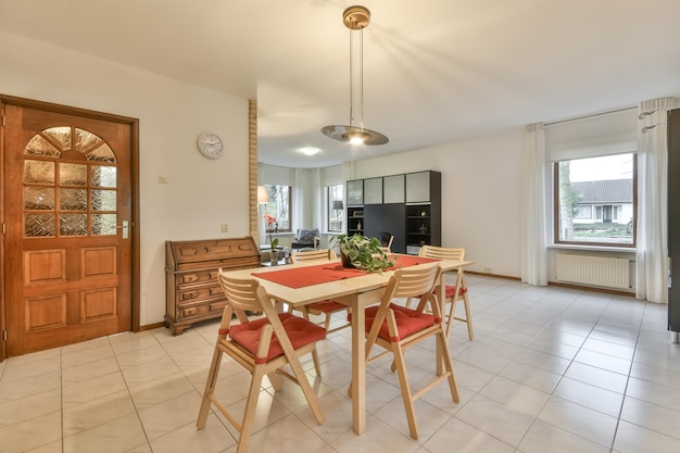 Interno della sala da pranzo