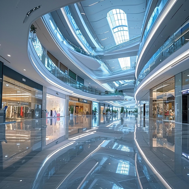 Interno di un centro commerciale