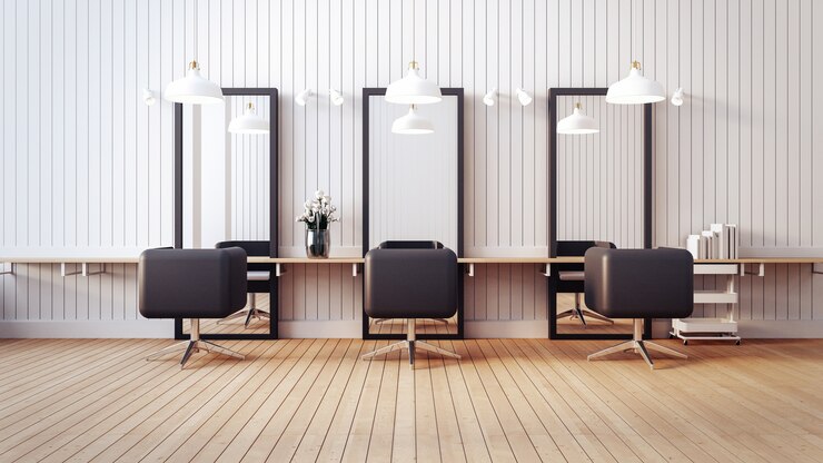 Interno salone moderno e vivente