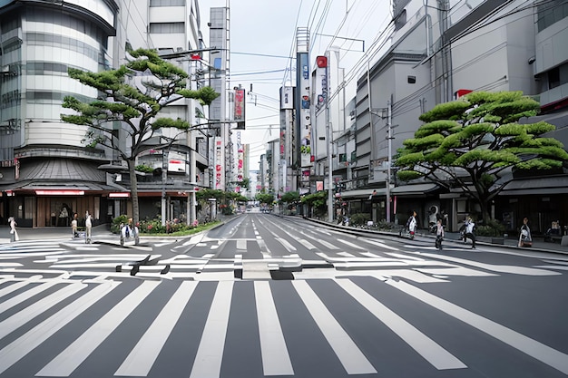 Intersezione Tokyo Giappone