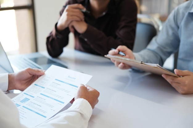 Intervista di lavoro per manager e risorse umane