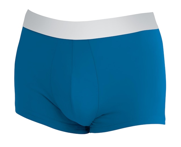 Intimo uomo azzurro