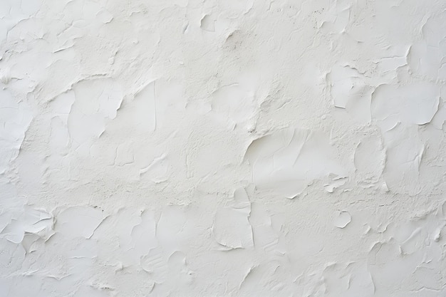Intonaco bianco ruvido riempitivo facciata Texture parete sfondo Ai generativo
