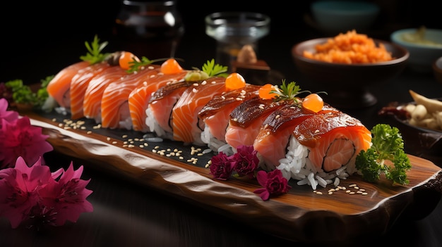 Intraprendi un viaggio culinario con i migliori tagli di sashimi e il meltinyourmouth toro