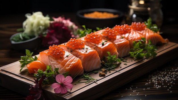 Intraprendi un viaggio culinario con i migliori tagli di sashimi e il meltinyourmouth toro
