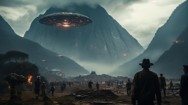 Invasione aliena nelle montagne dell'America Latina