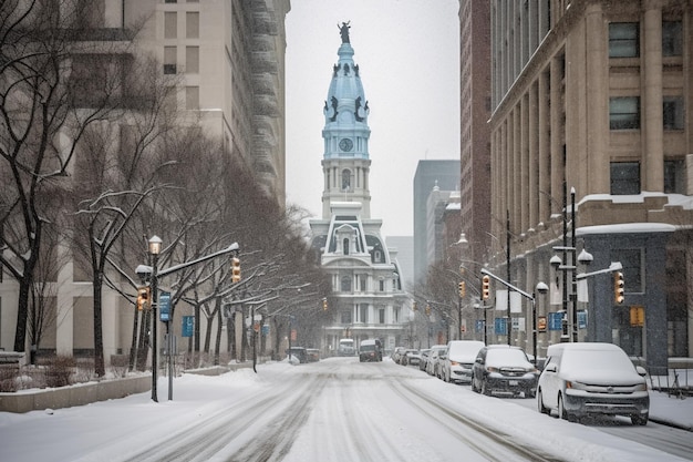 Inverno a Filadelfia