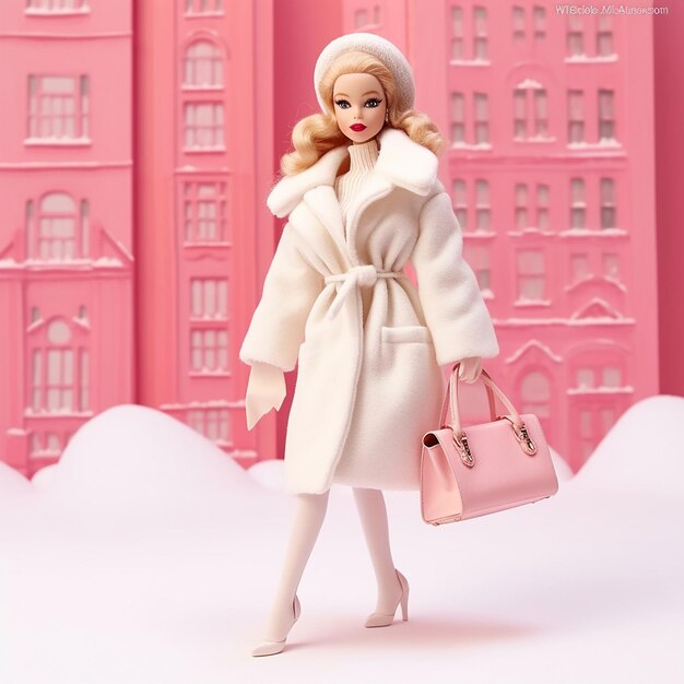 Inverno a New York Barbie Doll