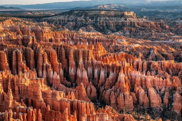 Inverno nel Parco Nazionale di Bryce Canyon, Utah, USA