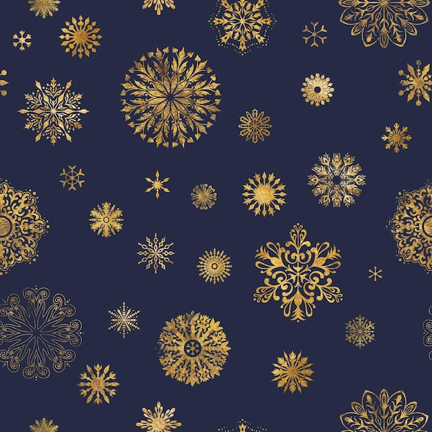 Inverno Seamless pattern per documenti di Capodanno e design tessile