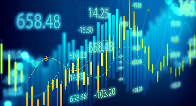 Investimenti e trading sul concetto di mercato azionario