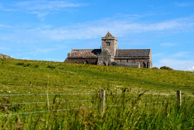 Iona Abbey sull'isola di Iona, in Scozia, Regno Unito.