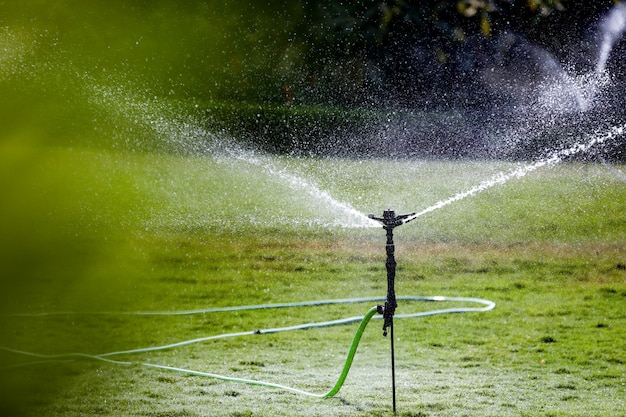 irrigatore in fattoria