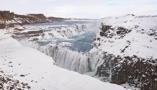 Islanda, cascata di Gullfoss