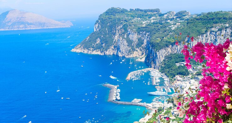 Foto isola di capri italia