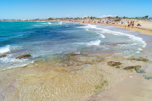 Isola di correnti in Sicilia, Italia