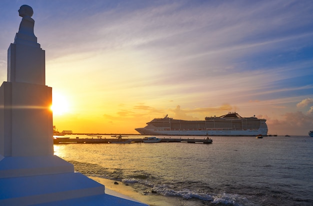 Isola di Cozumel in Riviera Maya del Messico