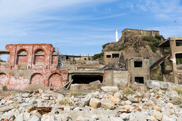 Isola di Hashima in Giappone