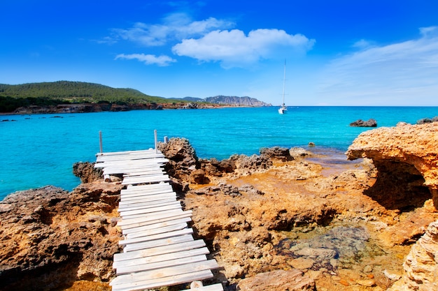 Isola di Ibiza Canal d en Spiaggia Marti Pou des Lleo