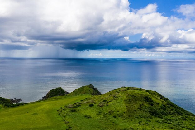 Isola di Ishigaki dall'alto