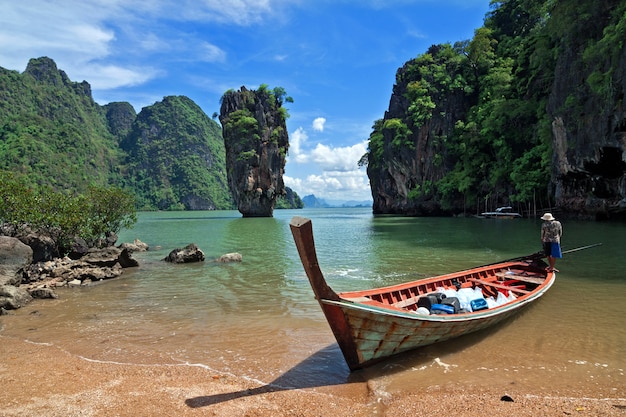 Isola di James Bond, Phang Nga, Tailandia.