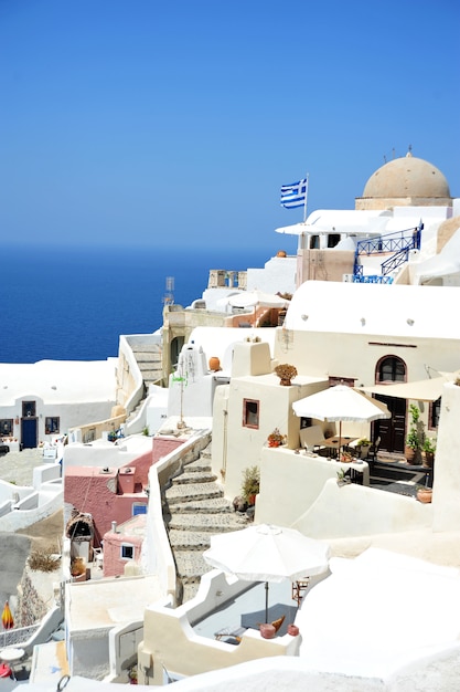 Isola di Santorini in Grecia