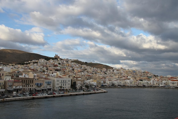 Isola di Syros in Grecia