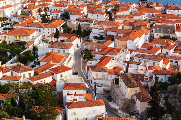 Isola originale di Hydra in Grecia