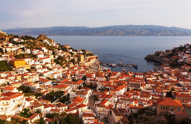 Isola originale di Hydra in Grecia