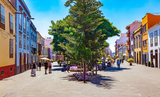 Isole Canarie.Tenerife.La laguna village.Viaggi e turismo alle Canarie.