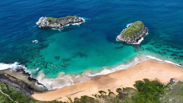 Isole dell'arcipelago di Fernando de Noronha nello stato di Pernambuco, Brasile