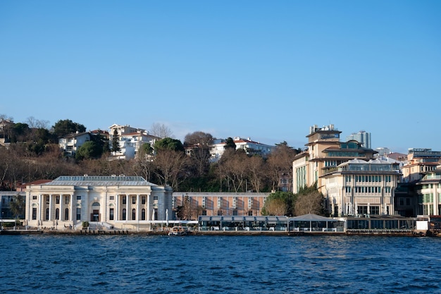 Istanbul Turchia gennaio feriye karakolu nella costa del Bosforo