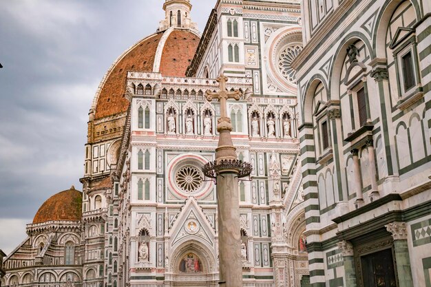 Italia Firenze vista a Santa Maria del Fiore cathedra